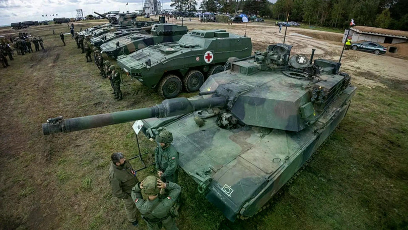 Một cuộc diễn tập quân sự của NATO diễn ra tại Ba Lan. Ảnh: Getty.