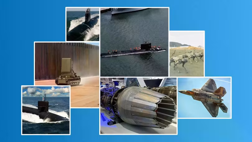 Thế giới đã chứng kiến nhiều sự kiện công nghệ quân sự chấn động trong năm 2025. Ảnh: IE.