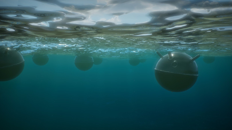 Iran tuyên bố sẽ rải thủy lôi khắp Vịnh Ba Tư nếu bị Mỹ tấn công trên bộ. Ảnh minh họa: Getty.