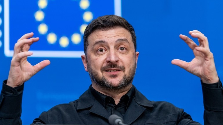 Tổng thống Ukraine Volodymyr Zelensky tại Brussels, Bỉ ngày 18/12/2025. Ảnh: Getty.