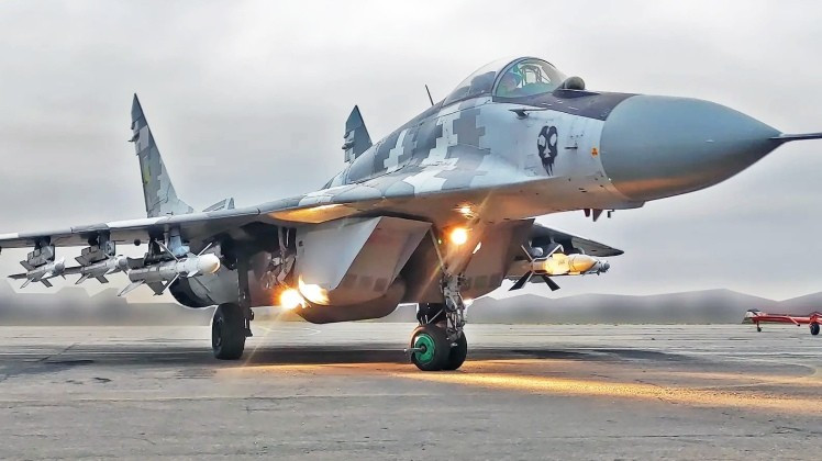 Mẫu chiến đấu cơ MiG-29A của Ukraine. Ảnh: MW.