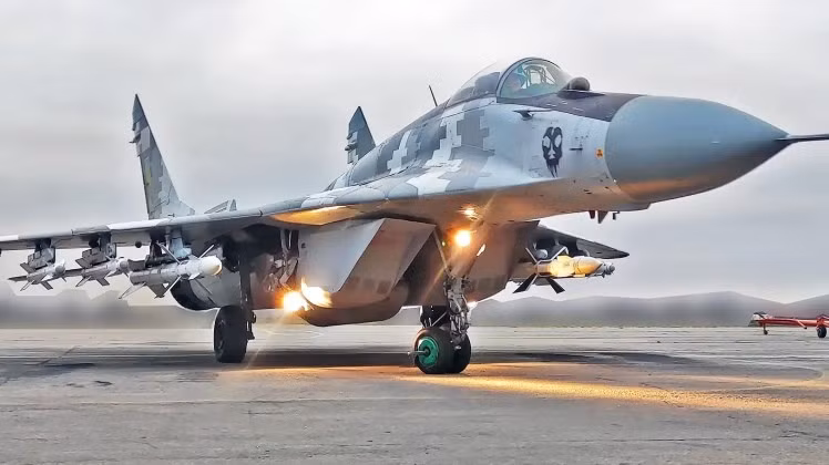 Mẫu chiến đấu cơ MiG-29A của Ukraine. Ảnh: MW.
