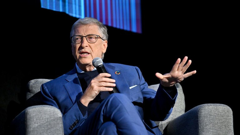 Tỷ phú Mỹ Bill Gates. Ảnh: Getty.