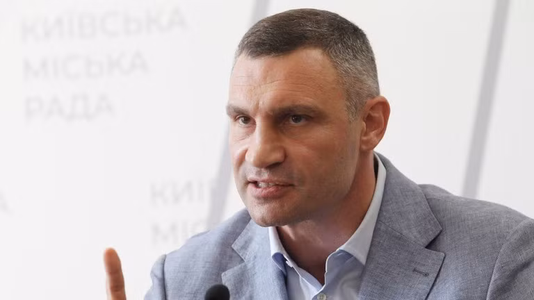 Thị trưởng Kiev Vitaly Klitschko. Ảnh: Getty.