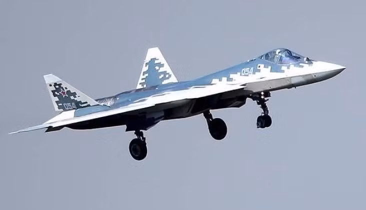 Chiến đấu cơ tàng hình Su-57 của Nga. Ảnh: MW.