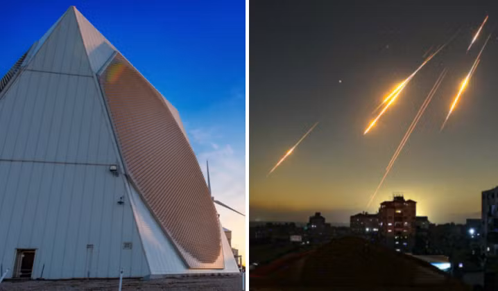 Radar AN/FPS-132 và cuộc tấn công tên lửa của Iran. Ảnh: MW.