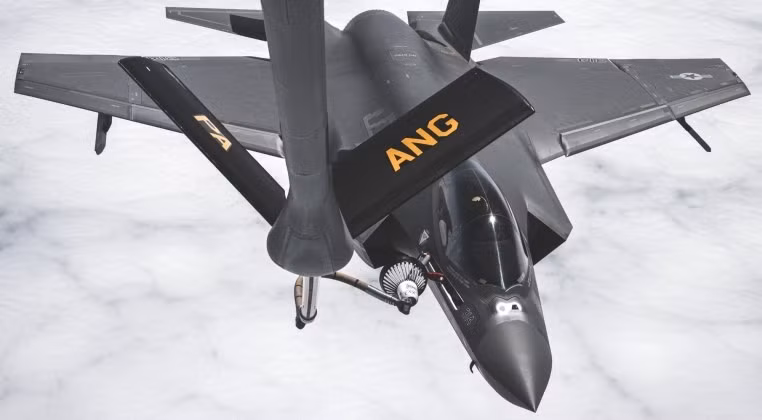 Máy bay F-35C thuộc Phi đội Tiêm kích Tấn công Thủy quân lục chiến số 314. Ảnh: MW.