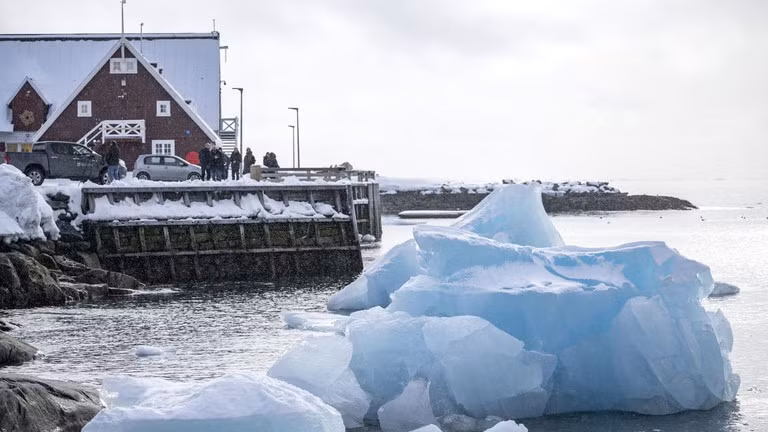 Một số nước NATO đang muốn tăng cường hiện diện quân sự ở Greenland để ngăn ông Trump thâu tóm hòn đảo này. Ảnh: Getty.
