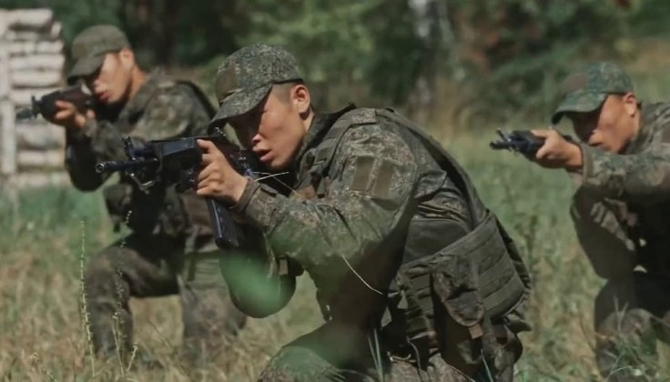 Binh sĩ Quân đội Nhân dân Triều Tiên tại Nga. Ảnh: MW.