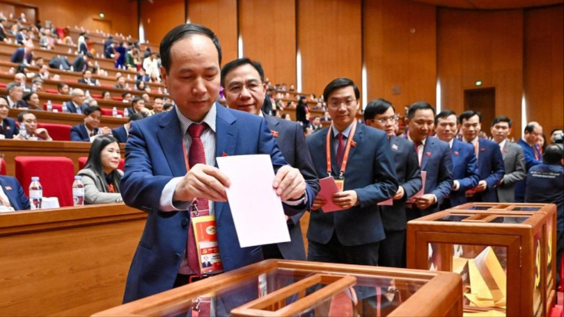 Đại hội Đảng lần thứ XIV vừa bỏ phiếu bầu 200 Ủy viên Trung ương.