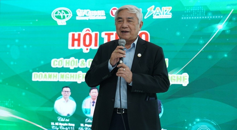 TS Nguyễn Quân, nguyên Bộ trưởng Bộ KH&CN, Chủ tịch Hội Tự động hóa Việt Nam.