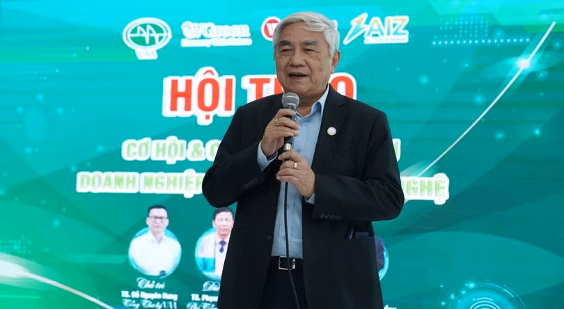 TS Nguyễn Quân, nguyên Bộ trưởng Bộ KH&CN, Chủ tịch Hội Tự động hóa Việt Nam.