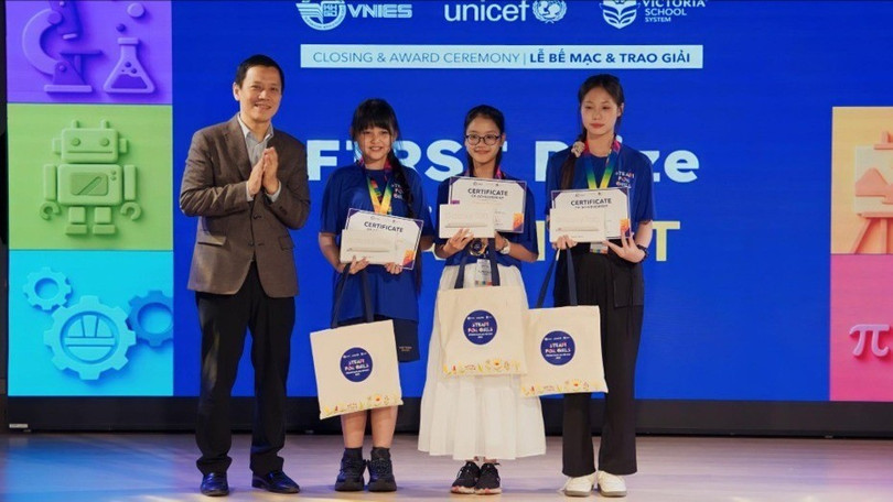 STEAM for Girls 2025: Nữ sinh cất tiếng nói khoa học, kiến tạo giải pháp xanh cho một tương lai bền vững