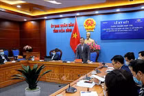 Tỉnh Hòa Bình hợp tác chuyển đổi số giai đoạn 2021-2025