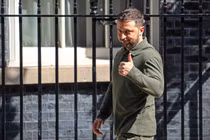 Tổng thống Ukraine Volodymyr Zelensky (Ảnh: Getty)