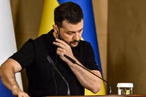 Tổng thống Ukraine Volodymyr Zelensky (Ảnh: DPA)