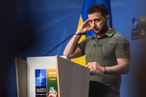 Tổng thống Ukraine Volodymyr Zelensky. Ảnh: Getty.