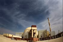Nhà máy điện hạt nhân Bushehr của Iran trong bức ảnh chụp vào tháng 10/2010. Ảnh: Reuters.