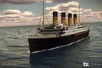 Chủ tịch công ty Blue Star Line Clive Palmer quyết tâm biến giấc mơ Titanic II của mình thành hiện thực (Ảnh: Blue Star)