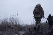 Quân đội Ukraine gần Pokrovsk, vùng Donetsk ngày 27/12/2024. Ảnh: Getty.