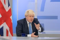 Cựu Thủ tướng Anh Boris Johnson (Ảnh: RT)
