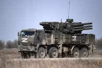 Hệ thống tên lửa phòng không Pantsir-S1. Ảnh: Sputnik.