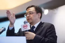 Chủ tịch BYD Wang Chuanfu phát biểu trong một sự kiện mới đây của công ty (Ảnh: Fortune)
