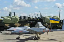 Drone Bayrakta mà Ukraine nhập từ Thổ Nhĩ Kỳ (Ảnh: Getty)