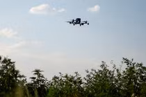 UAV đánh chặn của Trung đoàn tên lửa phòng không Bilotserkivskyi 1129 tại một địa điểm không được tiết lộ ở vùng Dnipropetrovsk, Ukraine ngày 8/7. Ảnh: Reuters.