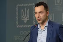 Ông Aleksey Arestovich, cựu cố vấn của Tổng thống Ukraine. Ảnh: RT.
