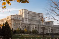 Tòa nhà Quốc hội ở Bucharest, Romania (Ảnh: Getty)