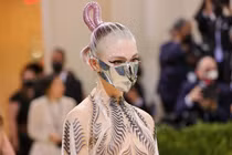 Grimes tham dự Met Gala ở New York vào tháng 9/2021. Ảnh: TNS.