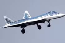 Chiến đấu cơ thế hệ thứ 5 Su-57 của Nga. Ảnh: MW.