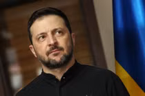 Tổng thống Ukraine Volodymyr Zelensky.Ảnh: Getty.