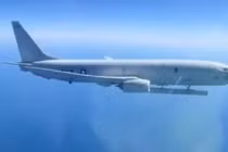 P-8 với cảm biến AN/APS-154 trên Biển Đen. Ảnh: MW.