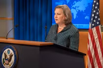 Cựu Thứ trưởng Ngoại giao Mỹ Victoria Nuland (Ảnh: TopWar)