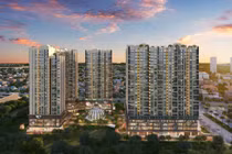 Phối cảnh dự án Hinode City do Vietracimex làm chủ đầu tư (Ảnh: Internet)