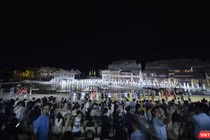 Quang cảnh một show diễn tại Đảo ký ức Hội An, Quảng Nam.
