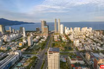 Đô thị ven biển Đà Nẵng nhìn từ trên cao