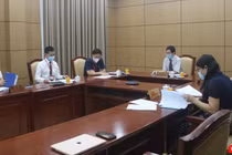 Hội đồng bảo vệ luận án Tiến sĩ online lần đầu tiên được tổ chức tại Trường Đại học Y Hà Nội (Ảnh - Minh Thuý) 