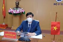 Bộ trưởng Bộ Y tế Nguyễn Thanh Long (Ảnh - Trần Minh) 