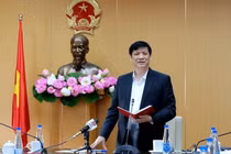 Bộ trưởng Bộ Y tế Nguyễn Thanh Long (Ảnh - Trần Minh) 
