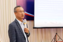 Ông Mai Trung Sơn – Phó Vụ trưởng Vụ Quy mô dân số - Kế hoạch hóa gia đình (Ảnh: Thảo Vy) 