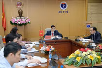 Bộ trưởng Bộ Y tế Nguyễn Thanh Long làm việc với Bộ trưởng Bộ Y tế Campuchia (Ảnh - BYT)