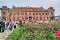 Điện Kiến Trung - ngôi đại điện độc đáo bậc nhất Đại nội Huế đã được trùng tu với vẻ đẹp tuyệt mỹ (Ảnh Đức Trung)