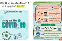 Sổ tay sức khỏe COVID-19 do nhóm biên soạn Giảng viên khoa YTCC - Đại học Y Dược TP.HCM thực hiện 