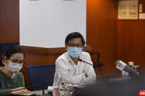 Giám đốc Trung tâm Kiểm soát bệnh tật TP.HCM - BS Nguyễn Trí Dũng cho biết vaccine là vũ khí hữu hiệu chặn đứng sự lây lan COVID-19. Ảnh- Huyền Mai