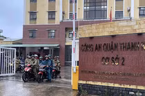 Trụ sở Công an quận Thanh Khê (TP Đà Nẵng) sau khi giải thể được sử dụng làm trụ sở thứ 2 của công an khu vực 3 để bảo đảm không làm gián đoạn, ngắt quãng công việc, không bỏ trống địa bàn. Ảnh Công an Đà Nẵng.