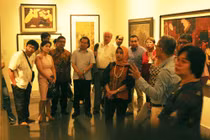 Tham quan tranh sơn mài