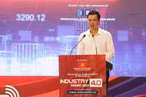 Thứ trưởng Bộ Khoa học và Công nghệ Bùi Thế Duy chia sẻ về thực trạng phát triển AI tại Việt Nam tại Diễn đàn cấp cao về Công nghiệp 4.0 (Industry 4.0 Summit 2023)